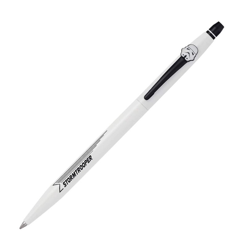 Cross X Star Wars Click Refillable Rolling Ball Gel Ink Pen, Includes Coordinated Character-Themed Gift Box - Stormtrooper